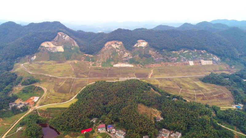 益陽(yáng)市赫山區(qū)宏安石煤尾礦生態(tài)治理工程